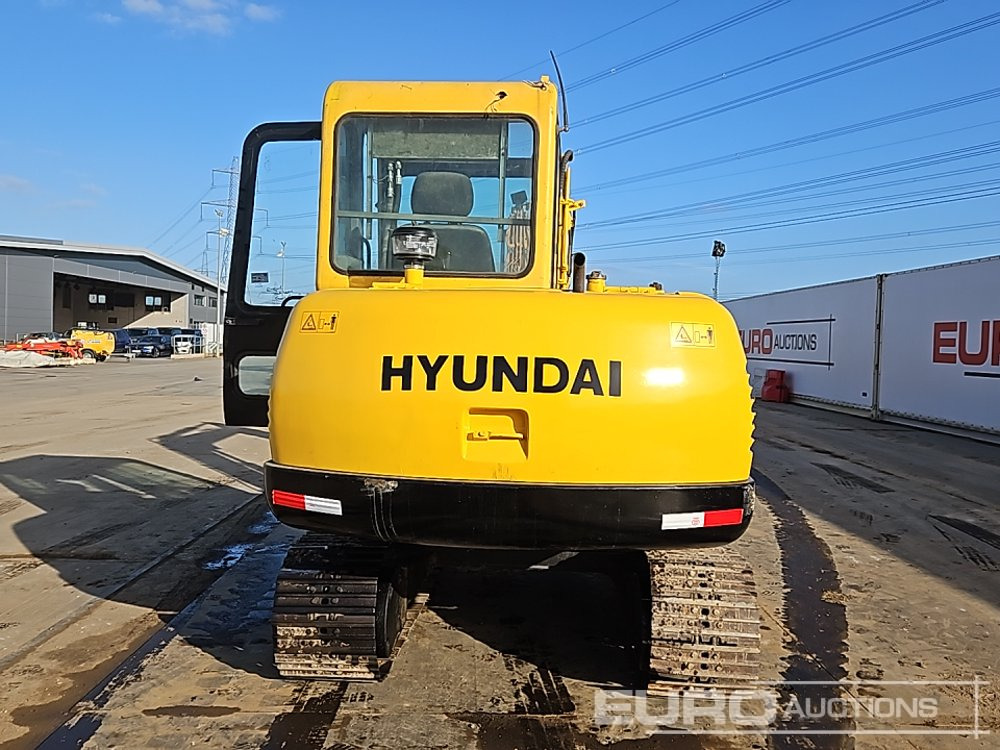 Hyundai R55-7 - Pelle sur chenille: photos 4 Hyundai R55-7 - Pelle sur chenille: photos 4