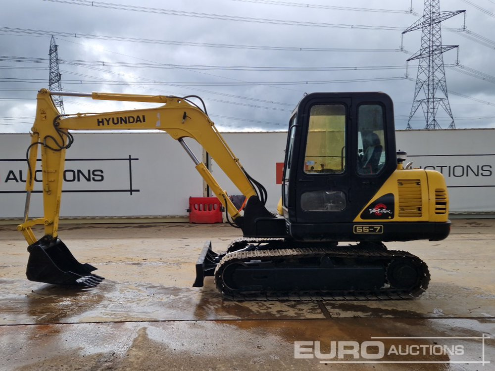 Hyundai R55-7 - Mini pelle: photos 2 Hyundai R55-7 - Mini pelle: photos 2