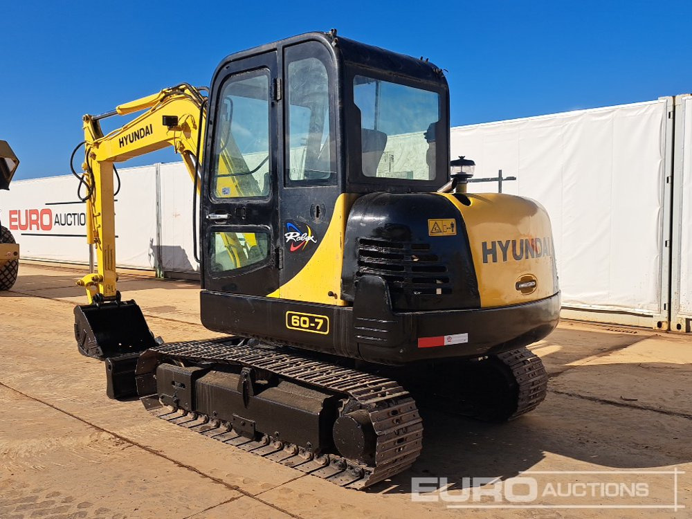 Hyundai R60-7 - Mini pelle: photos 3 Hyundai R60-7 - Mini pelle: photos 3