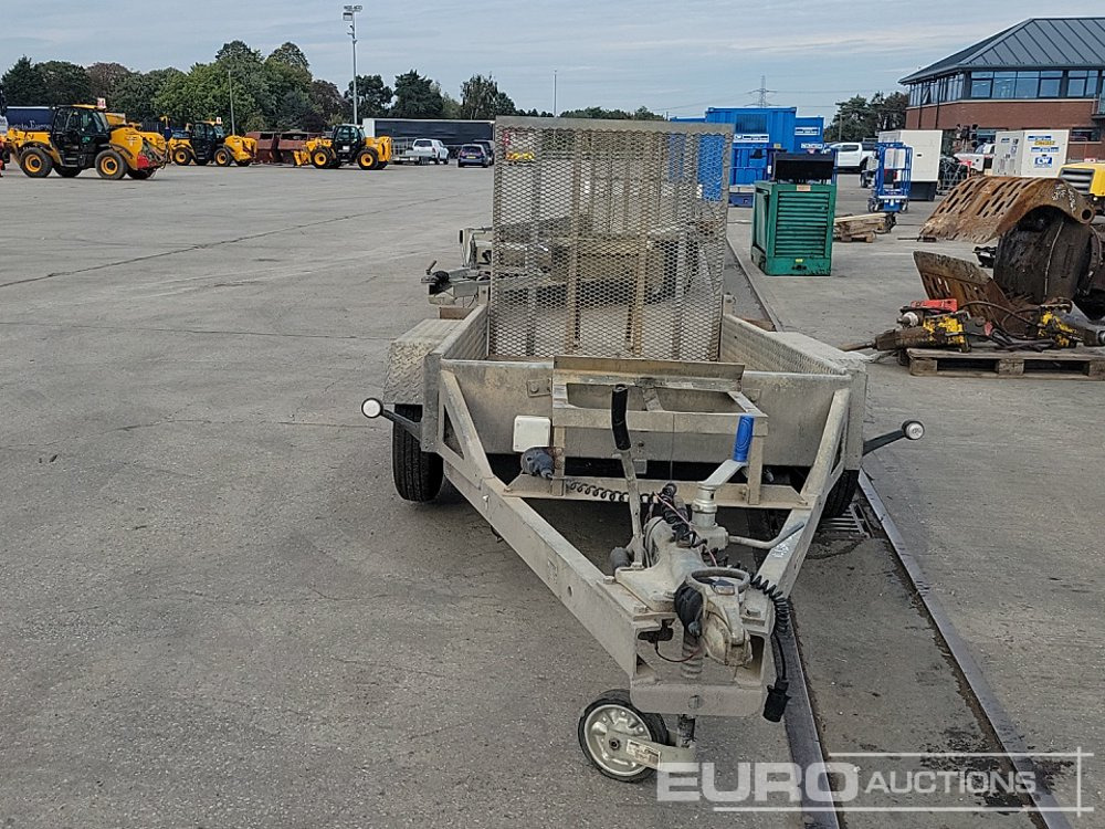 Remorque porte engin Indespension 2.7  Ton: photos 8