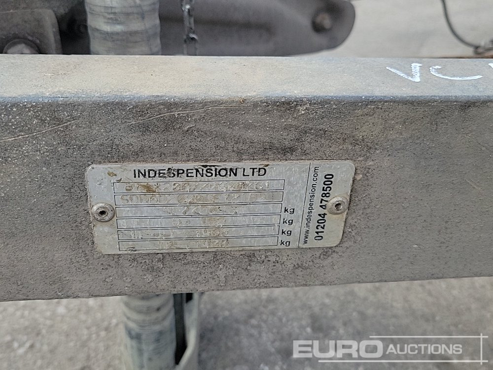 Remorque porte engin Indespension 2.7  Ton: photos 19