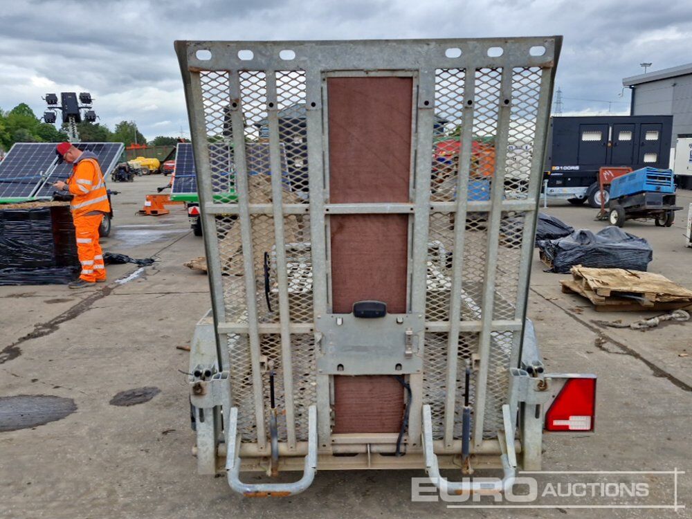 Indespension 2.7 Ton Single Axle Plant Trailer, Track Box, Ramp - Remorque porte engin: photos 4 Indespension 2.7 Ton Single Axle Plant Trailer, Track Box, Ramp - Remorque porte engin: photos 4