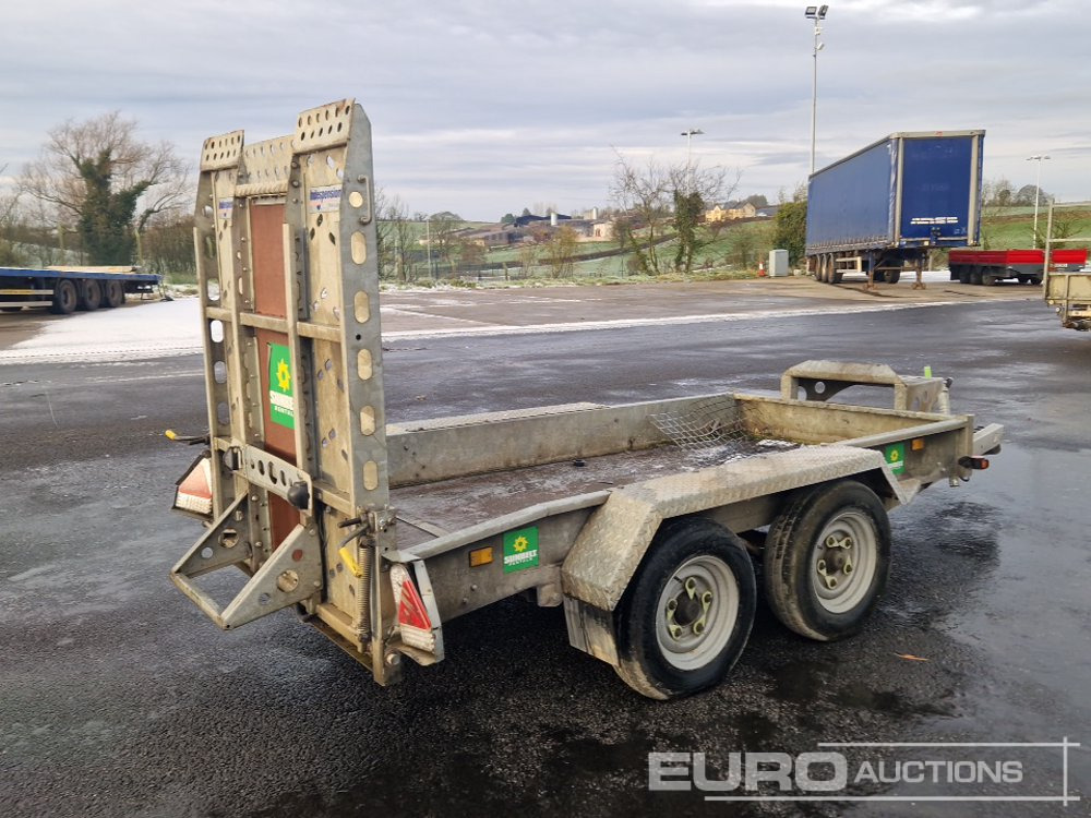 Indespension 2700Kg Twin Axle Plant Trailer, Ramp - Remorque porte engin: photos 3 Indespension 2700Kg Twin Axle Plant Trailer, Ramp - Remorque porte engin: photos 3