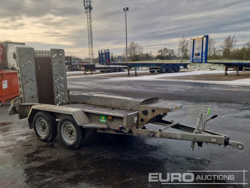 Indespension 2700Kg Twin Axle Plant Trailer, Ramp - Remorque porte engin: photos 4 Indespension 2700Kg Twin Axle Plant Trailer, Ramp - Remorque porte engin: photos 4