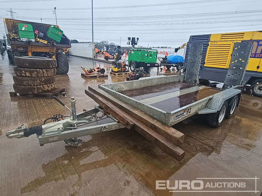 Indespension 3.5 Ton Plant Trailer, Ramps - Remorque porte engin: photos 1 Indespension 3.5 Ton Plant Trailer, Ramps - Remorque porte engin: photos 1