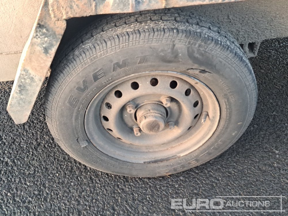 Indespension 8' x 5' Twin Axle Plant Trailer, Ramp - Remorque porte engin: photos 5 Indespension 8' x 5' Twin Axle Plant Trailer, Ramp - Remorque porte engin: photos 5