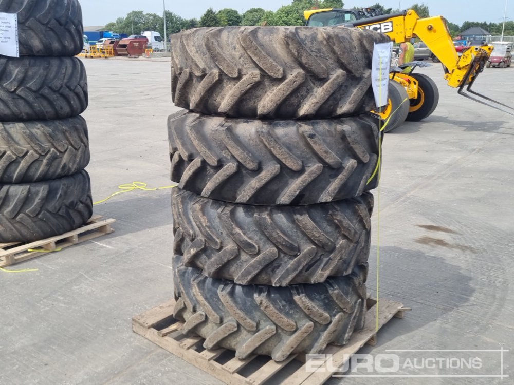 JCB 15.5/80 R24 Tyre (4 of) - Pneu: photos 3 JCB 15.5/80 R24 Tyre (4 of) - Pneu: photos 3