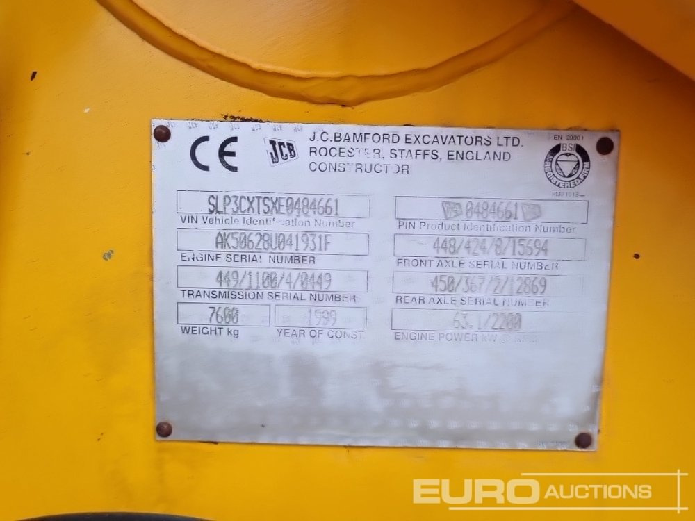 Tractopelle JCB 3CX: photos 48 Tractopelle JCB 3CX: photos 48