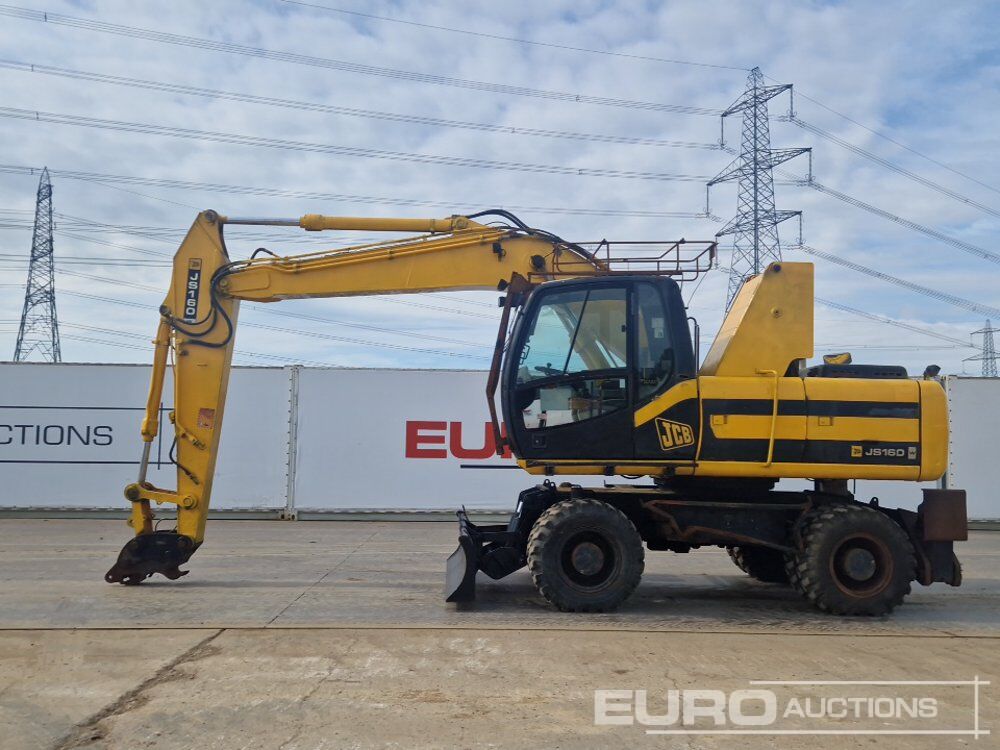 JCB JS160W - Pelle sur pneus: photos 2 JCB JS160W - Pelle sur pneus: photos 2