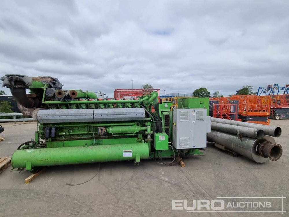 Jenbacher 1330kVA Generator, V20 Engine - Groupe électrogène: photos 2 Jenbacher 1330kVA Generator, V20 Engine - Groupe électrogène: photos 2