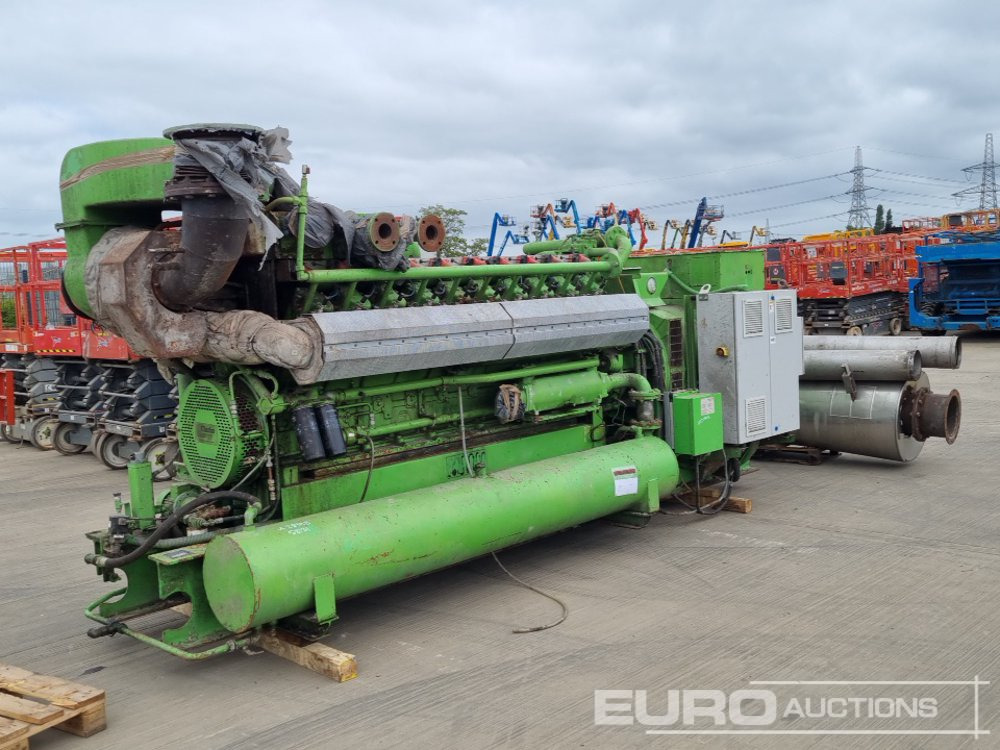 Jenbacher 1330kVA Generator, V20 Engine - Groupe électrogène: photos 1 Jenbacher 1330kVA Generator, V20 Engine - Groupe électrogène: photos 1