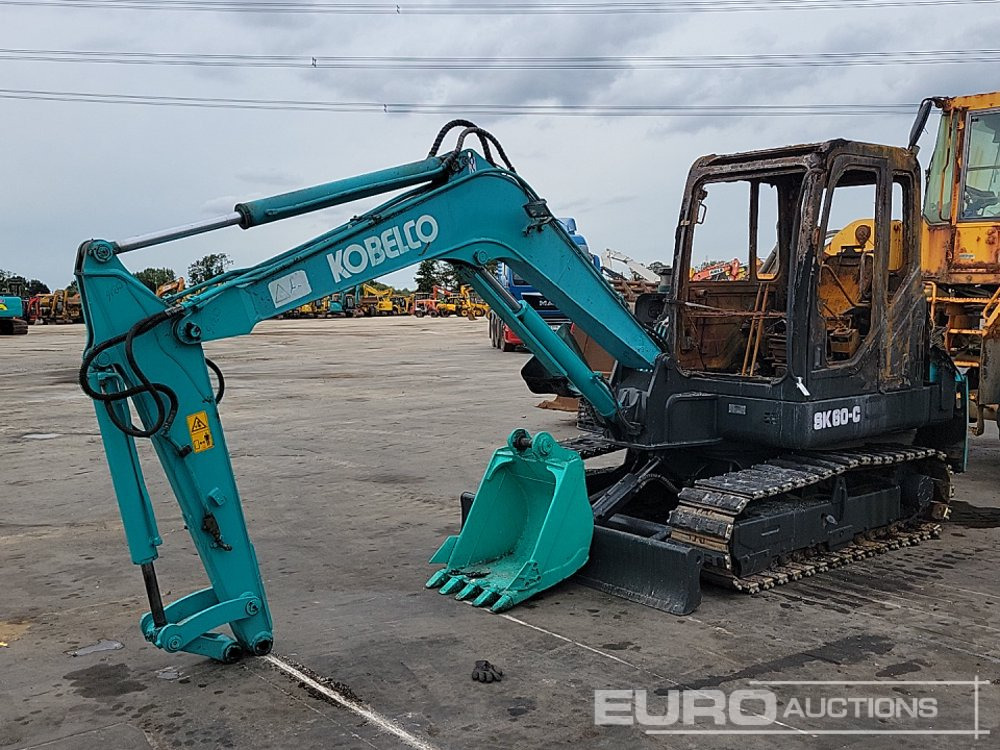 Kobelco SK60-C - Mini pelle: photos 1 Kobelco SK60-C - Mini pelle: photos 1