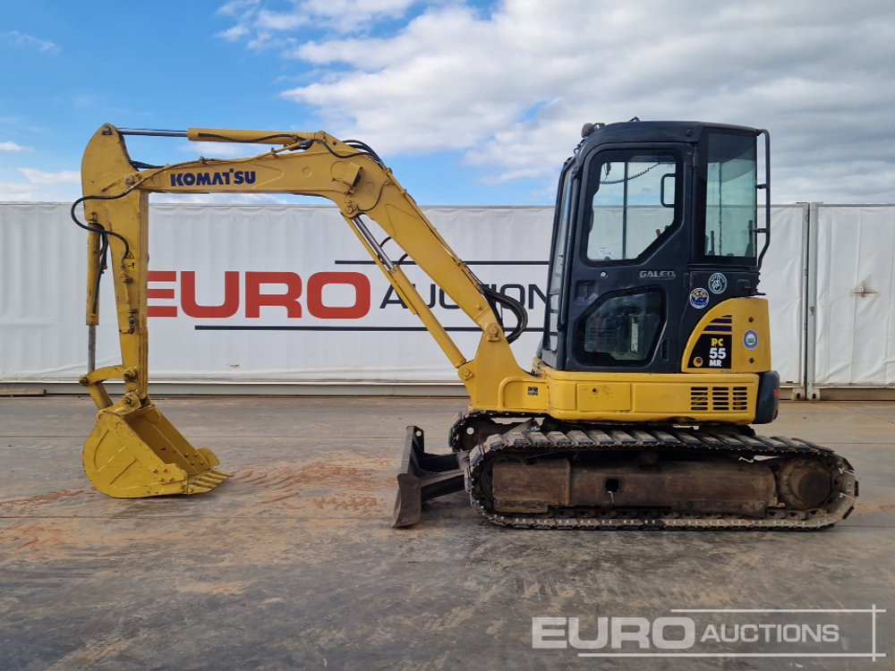 Komatsu PC55MR-2 - Mini pelle: photos 2 Komatsu PC55MR-2 - Mini pelle: photos 2