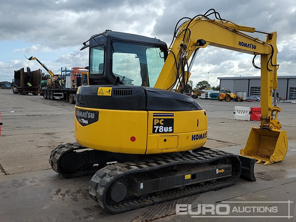 Komatsu PC78US-6 - Mini pelle: photos 5 Komatsu PC78US-6 - Mini pelle: photos 5