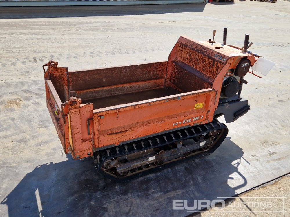 Kubota RY601D-3 - Tombereau sur chenilles: photos 1 Kubota RY601D-3 - Tombereau sur chenilles: photos 1