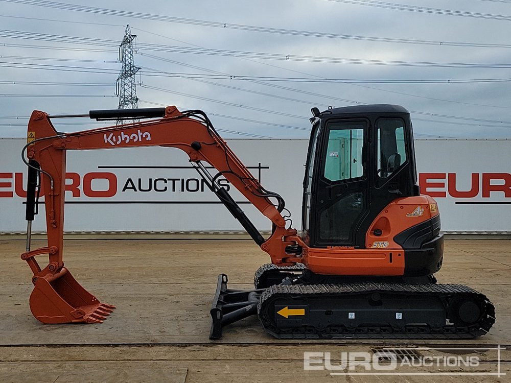 Kubota U55-4 - Mini pelle: photos 2 Kubota U55-4 - Mini pelle: photos 2