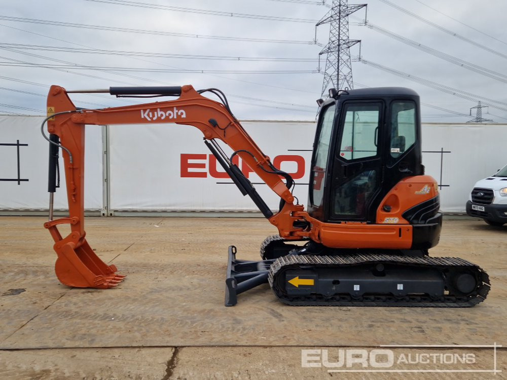 Kubota U55 - Mini pelle: photos 2 Kubota U55 - Mini pelle: photos 2