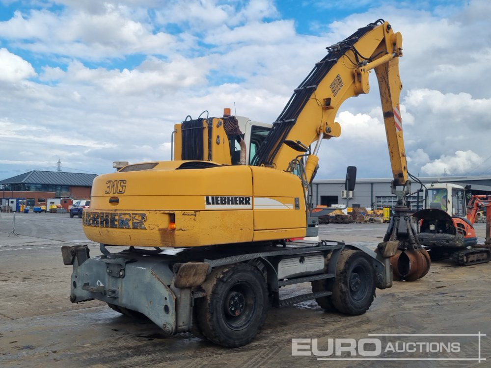 Liebherr A316 LITRONIC - Pelle sur pneus: photos 5 Liebherr A316 LITRONIC - Pelle sur pneus: photos 5