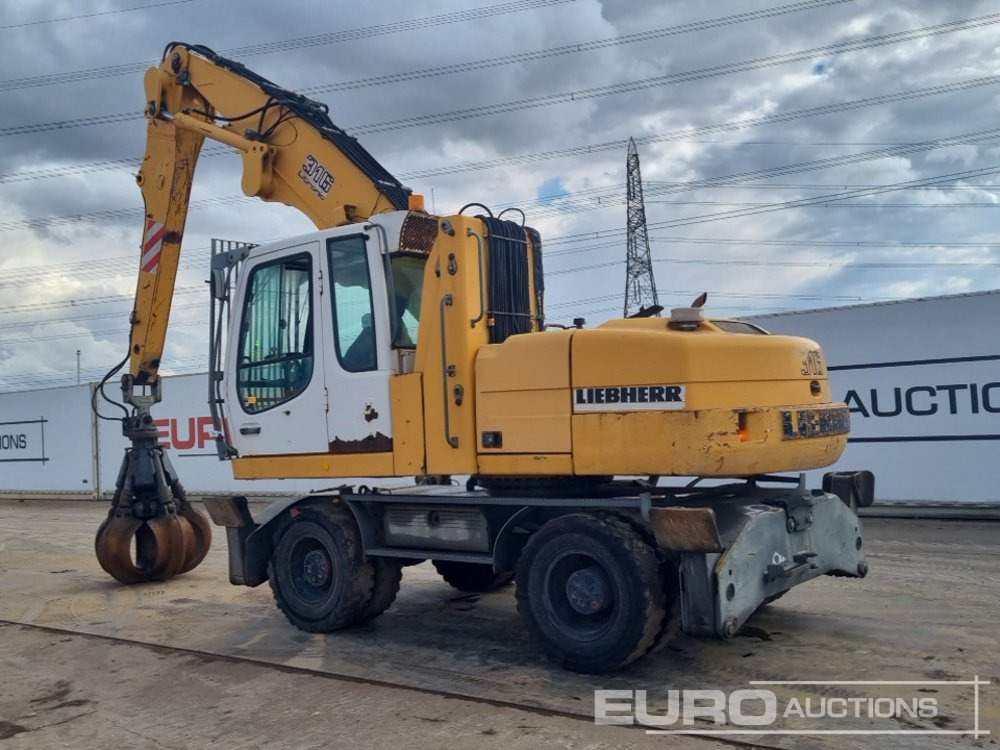 Liebherr A316 LITRONIC - Pelle sur pneus: photos 3 Liebherr A316 LITRONIC - Pelle sur pneus: photos 3