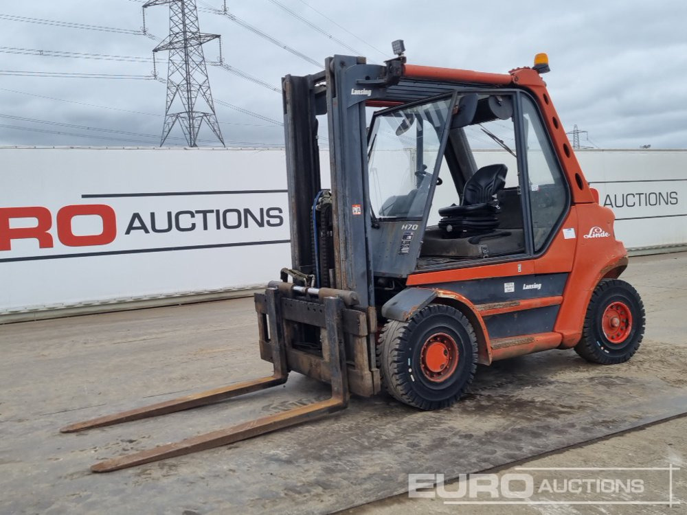 Linde H70D - Chariot élévateur: photos 1 Linde H70D - Chariot élévateur: photos 1
