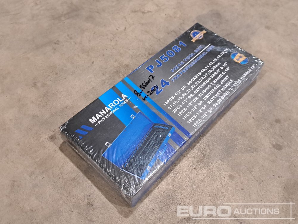 Manarolla 24pc Socket and Ratchet Set - Équipement de garage: photos 4 Manarolla 24pc Socket and Ratchet Set - Équipement de garage: photos 4