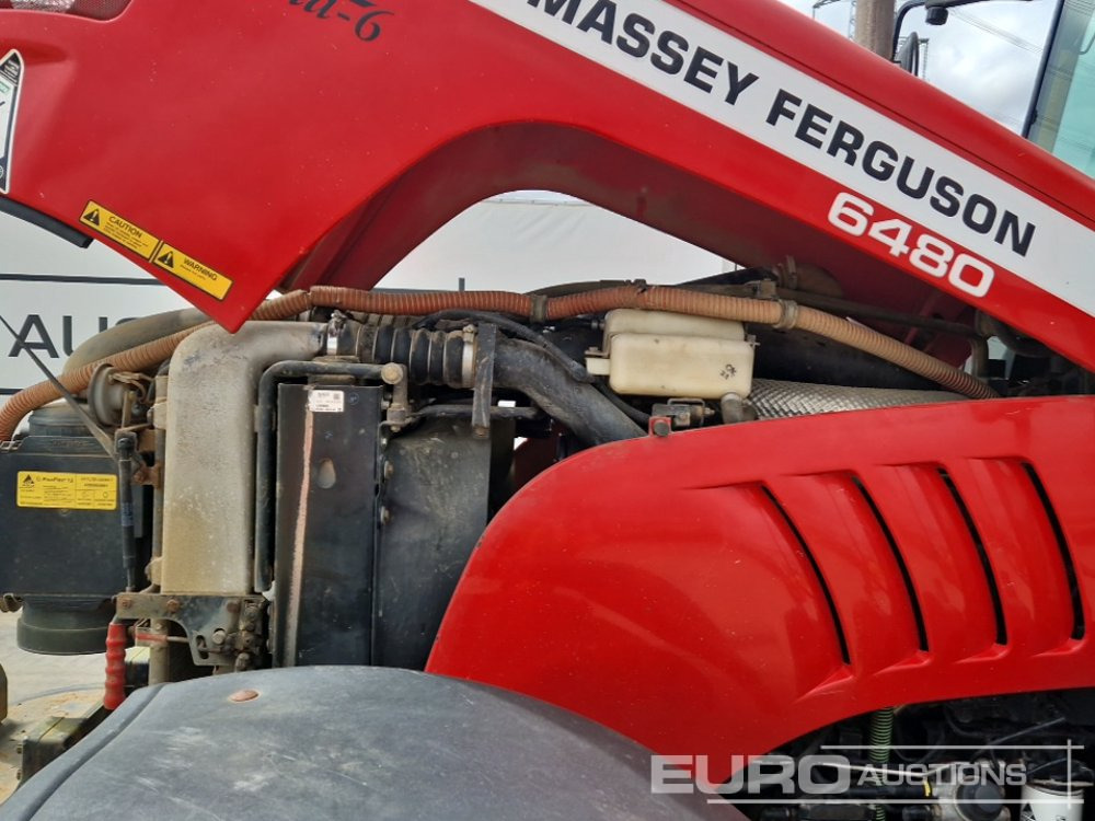 Tracteur agricole Massey Ferguson 6480: photos 25