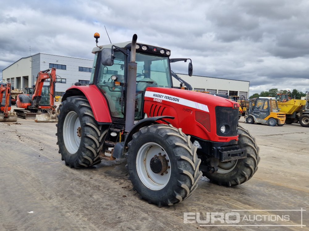 Tracteur agricole Massey Ferguson 6480: photos 7