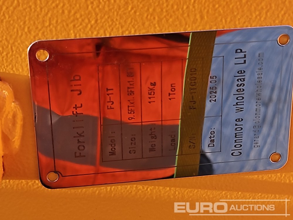 Matériel de manutention Unused 2025 1 Ton Multi Position Forklift Jib: photos 11