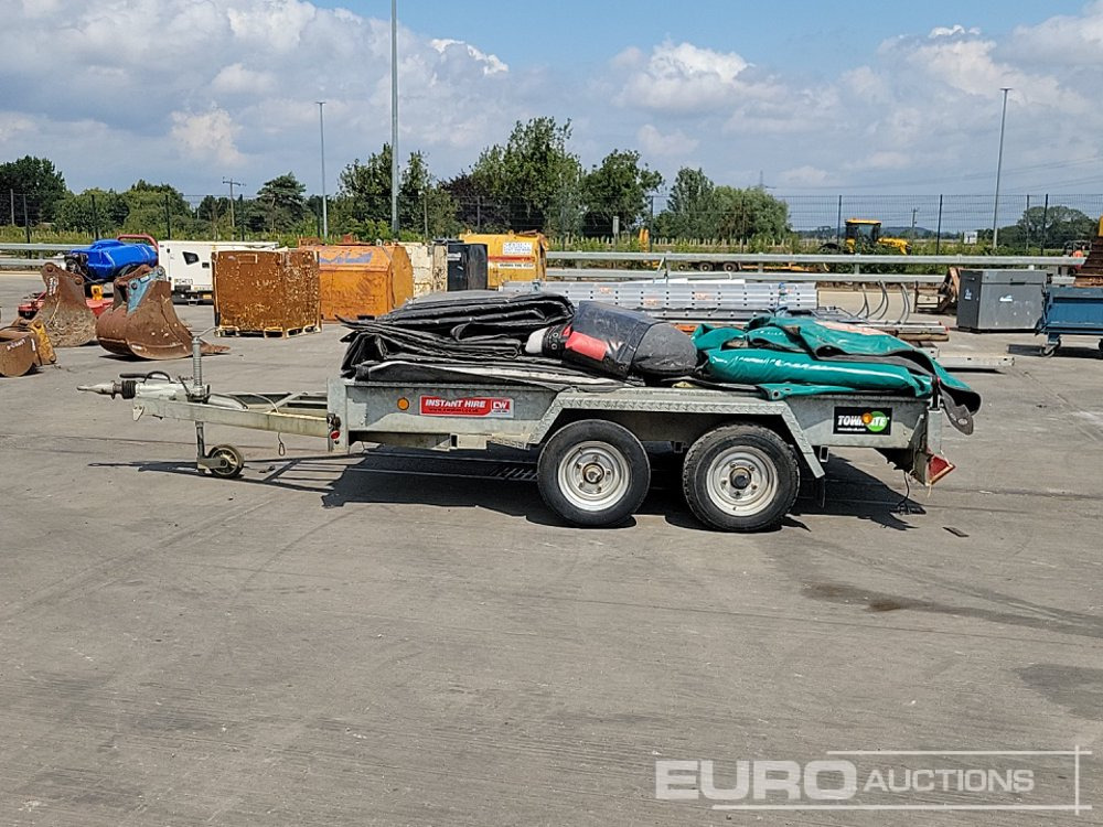 Meredith & Eyre 3.5 Ton Twin Axle Plant Trailer, Soundproofing Barriers (10 of) - Remorque porte engin: photos 2 Meredith & Eyre 3.5 Ton Twin Axle Plant Trailer, Soundproofing Barriers (10 of) - Remorque porte engin: photos 2