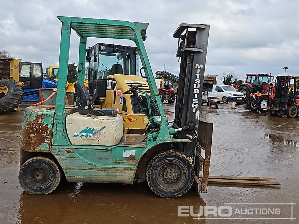 Chariot élévateur diesel Mitsubishi FD20: photos 6