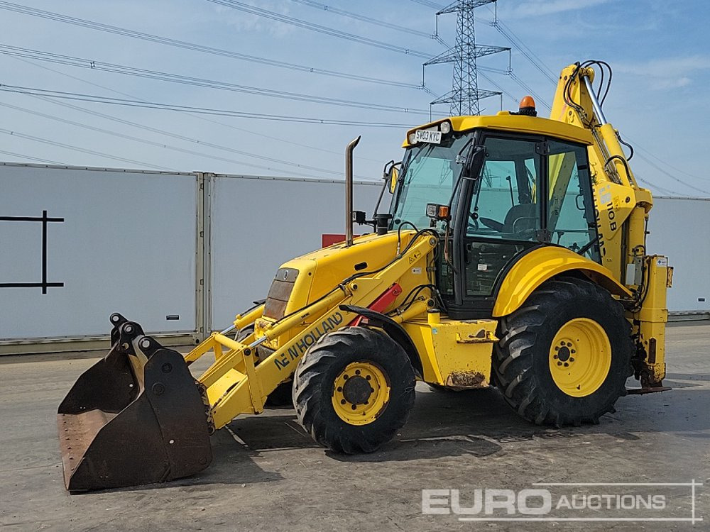 New Holland LB110B-4PT - Tractopelle: photos 1 New Holland LB110B-4PT - Tractopelle: photos 1