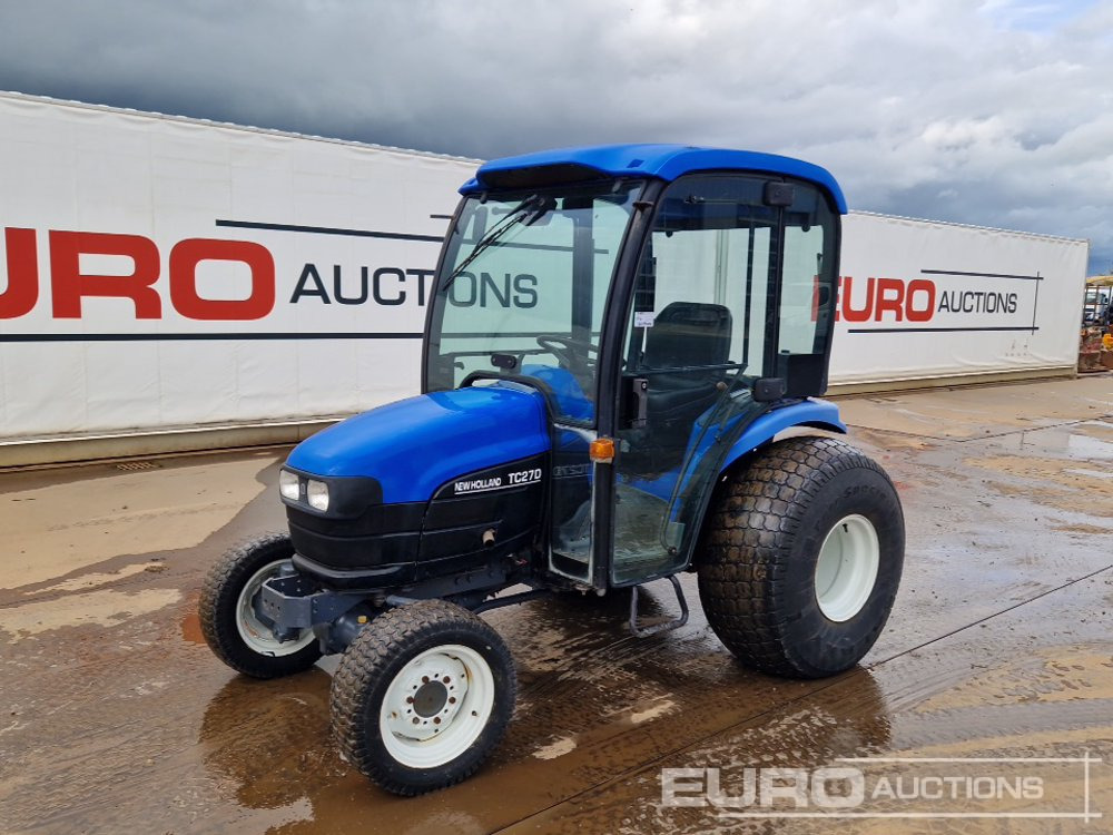 New Holland TC27D - Micro tracteur: photos 1 New Holland TC27D - Micro tracteur: photos 1