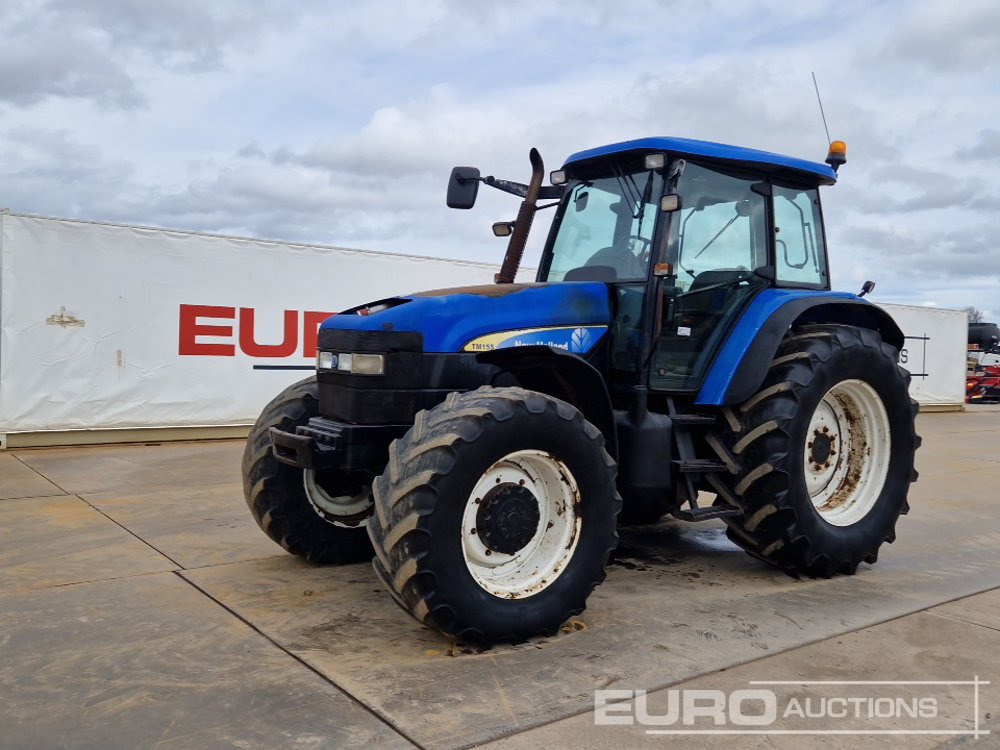 New Holland TM155 - Tracteur agricole: photos 1 New Holland TM155 - Tracteur agricole: photos 1