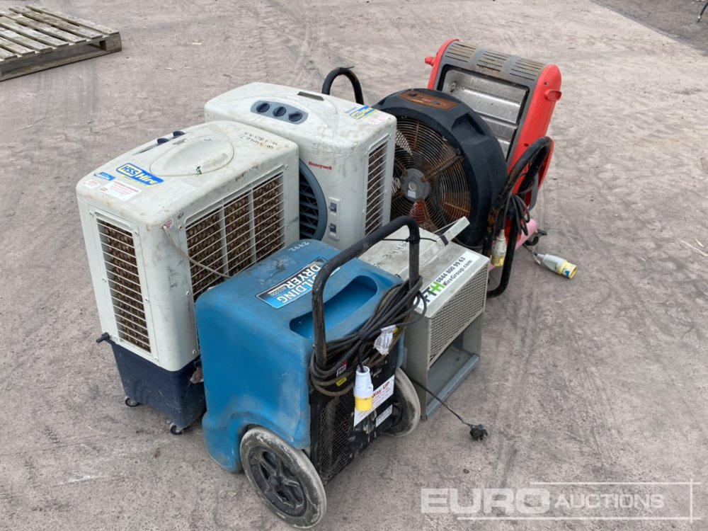 Pallet of Dehumidifiers & Fans - Équipement CVC: photos 2 Pallet of Dehumidifiers & Fans - Équipement CVC: photos 2