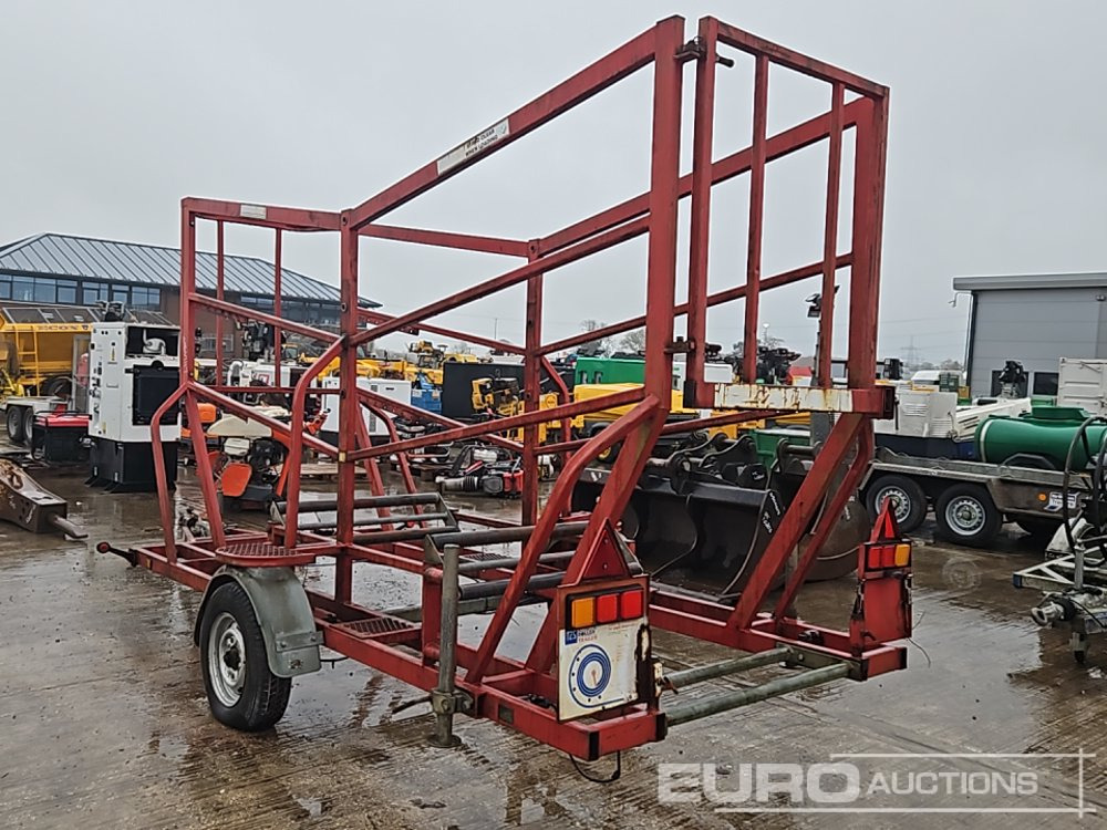 Pipe To Site Trailers Single Axle Cable Reel Trailer - Remorque porte engin: photos 3 Pipe To Site Trailers Single Axle Cable Reel Trailer - Remorque porte engin: photos 3