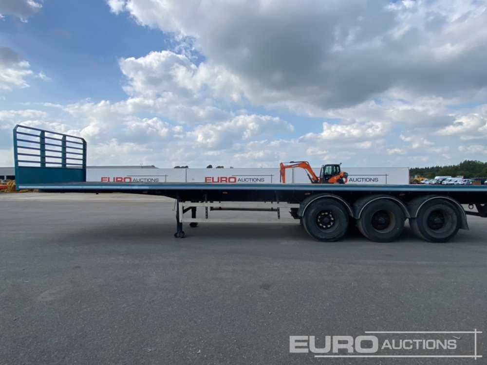 SDC 40' Tri Axle Flat Trailer, BPW Axles - Semi-remorque plateau: photos 2 SDC 40' Tri Axle Flat Trailer, BPW Axles - Semi-remorque plateau: photos 2