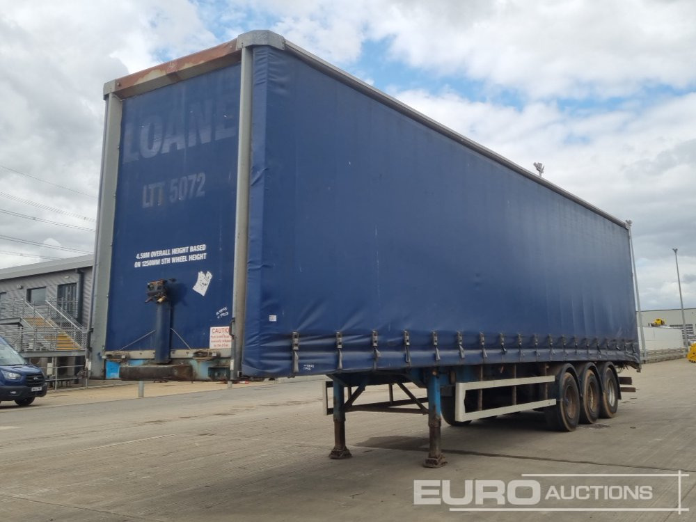 SDC Tri Axle Curtainsider Trailer - Semi-remorque rideaux coulissants: photos 1 SDC Tri Axle Curtainsider Trailer - Semi-remorque rideaux coulissants: photos 1
