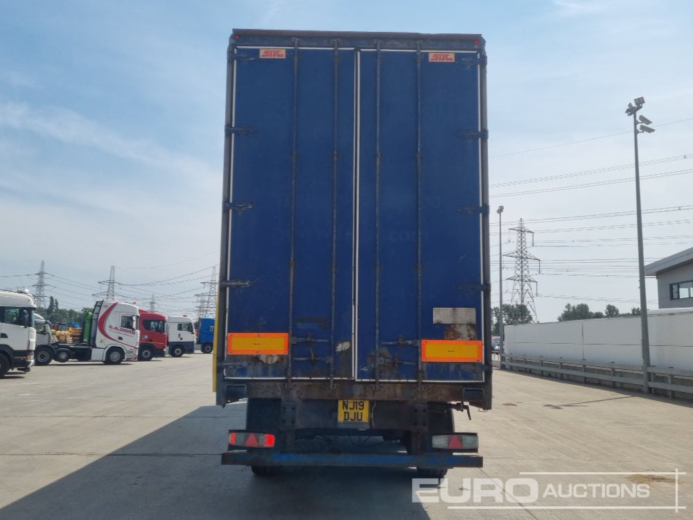 SDC Tri Axle Curtainsider Trailer - Semi-remorque rideaux coulissants: photos 4 SDC Tri Axle Curtainsider Trailer - Semi-remorque rideaux coulissants: photos 4