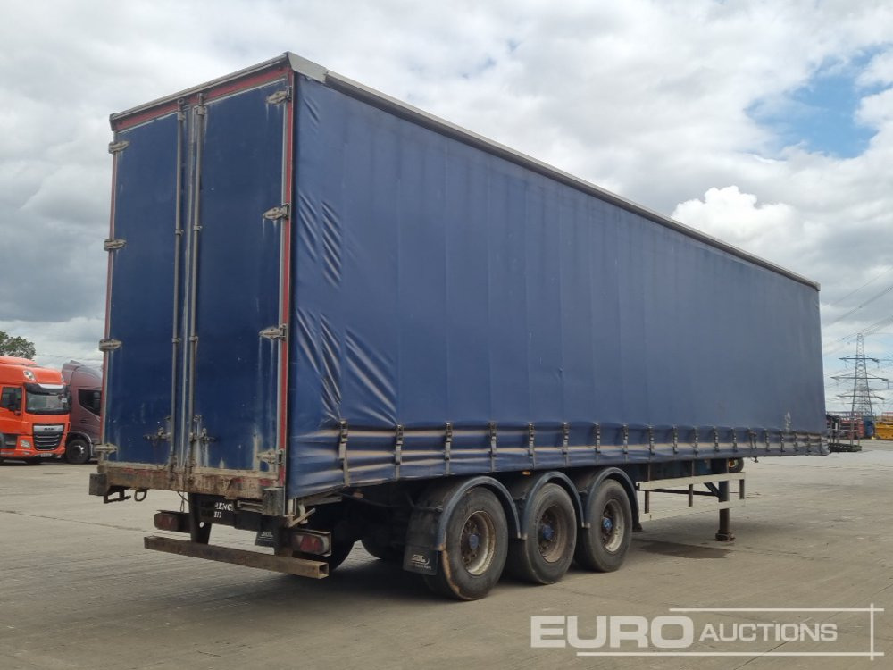 SDC Tri Axle Curtainsider Trailer - Semi-remorque rideaux coulissants: photos 5 SDC Tri Axle Curtainsider Trailer - Semi-remorque rideaux coulissants: photos 5