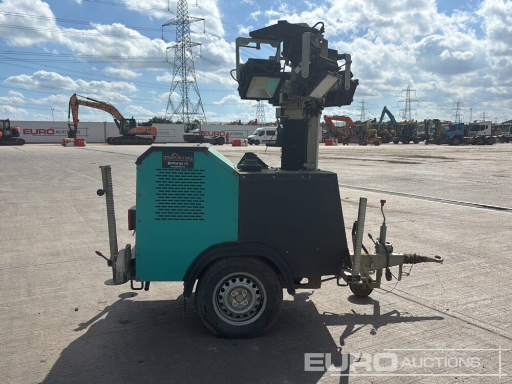 Mat d'éclairage SMC Single Axle LED Lighting Tower, Perkins Engine: photos 6 Mat d'éclairage SMC Single Axle LED Lighting Tower, Perkins Engine: photos 6