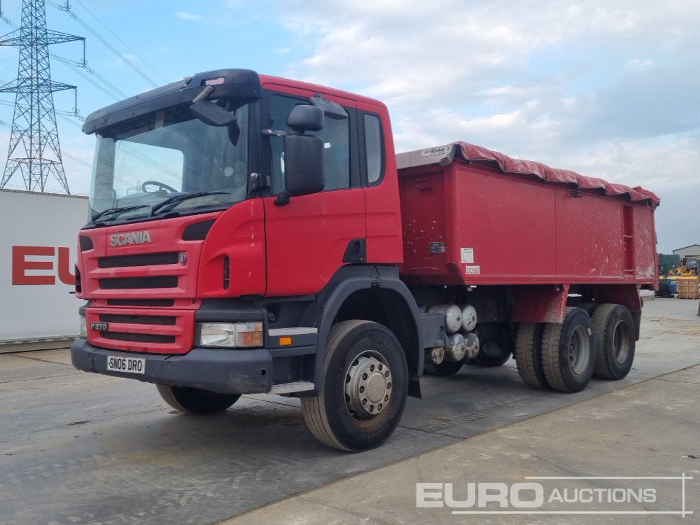 Scania P270 - Camion benne: photos 1 Scania P270 - Camion benne: photos 1