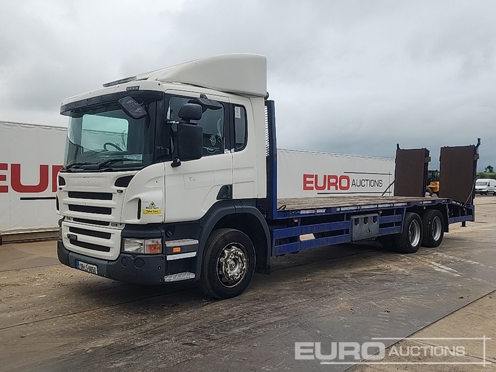 Scania P320 - Camion plateau: photos 1 Scania P320 - Camion plateau: photos 1