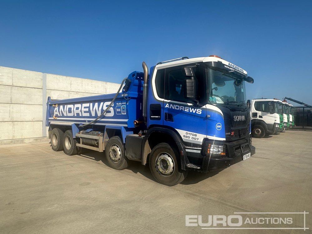 Scania P410XT - Camion benne: photos 4 Scania P410XT - Camion benne: photos 4