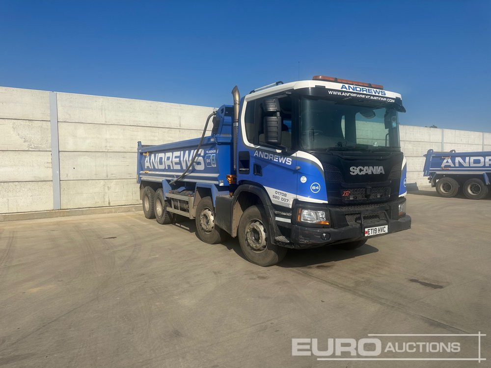 Scania P410XT - Camion benne: photos 3 Scania P410XT - Camion benne: photos 3