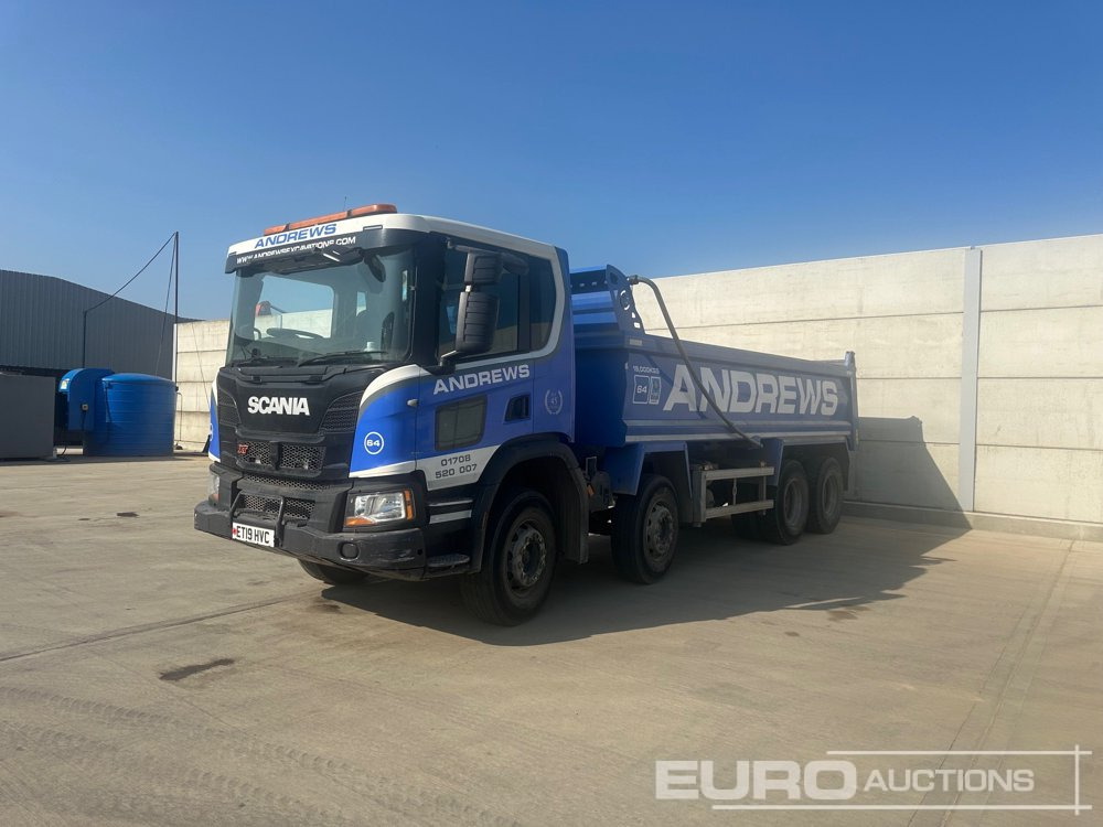 Scania P410XT - Camion benne: photos 1 Scania P410XT - Camion benne: photos 1