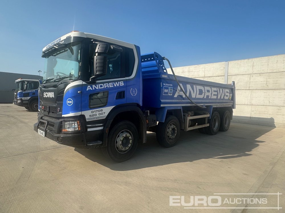 Scania P410XT - Camion benne: photos 1 Scania P410XT - Camion benne: photos 1