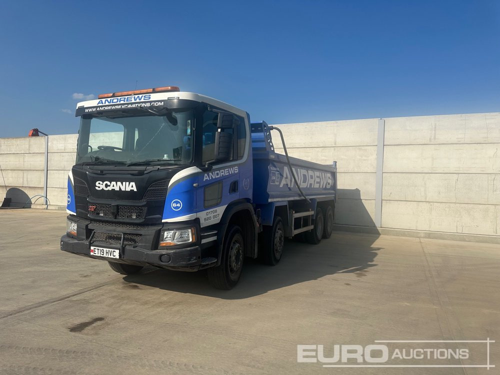 Scania P410XT - Camion benne: photos 2 Scania P410XT - Camion benne: photos 2