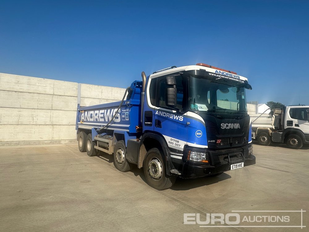 Scania P410XT - Camion benne: photos 3 Scania P410XT - Camion benne: photos 3