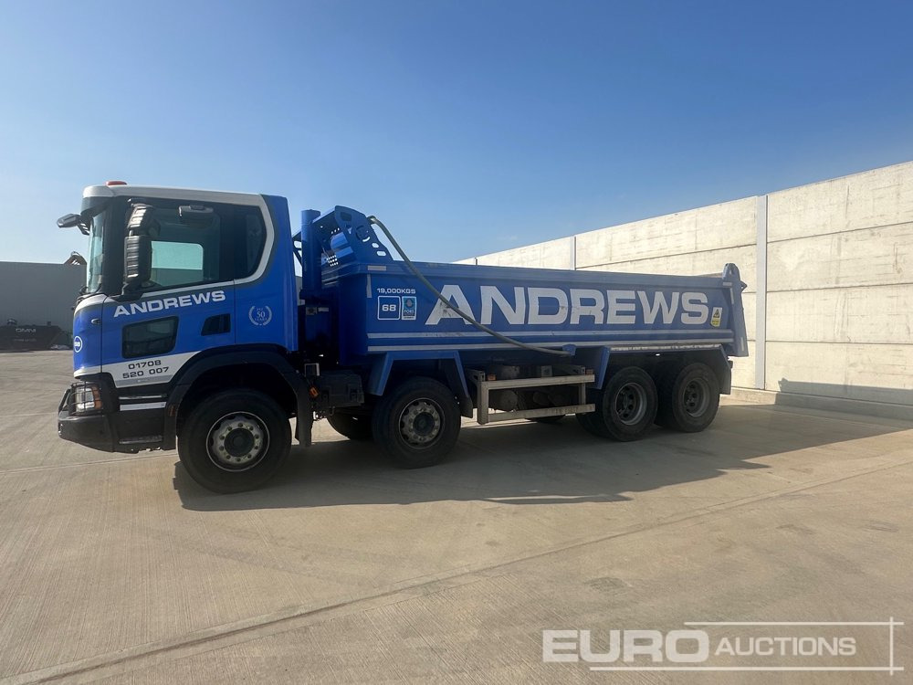 Scania P410XT - Camion benne: photos 2 Scania P410XT - Camion benne: photos 2