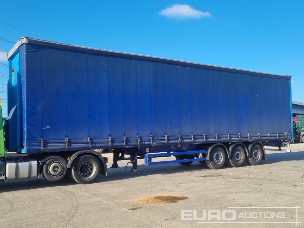Schmitz Curtainsider Trailer - Semi-remorque rideaux coulissants: photos 1 Schmitz Curtainsider Trailer - Semi-remorque rideaux coulissants: photos 1